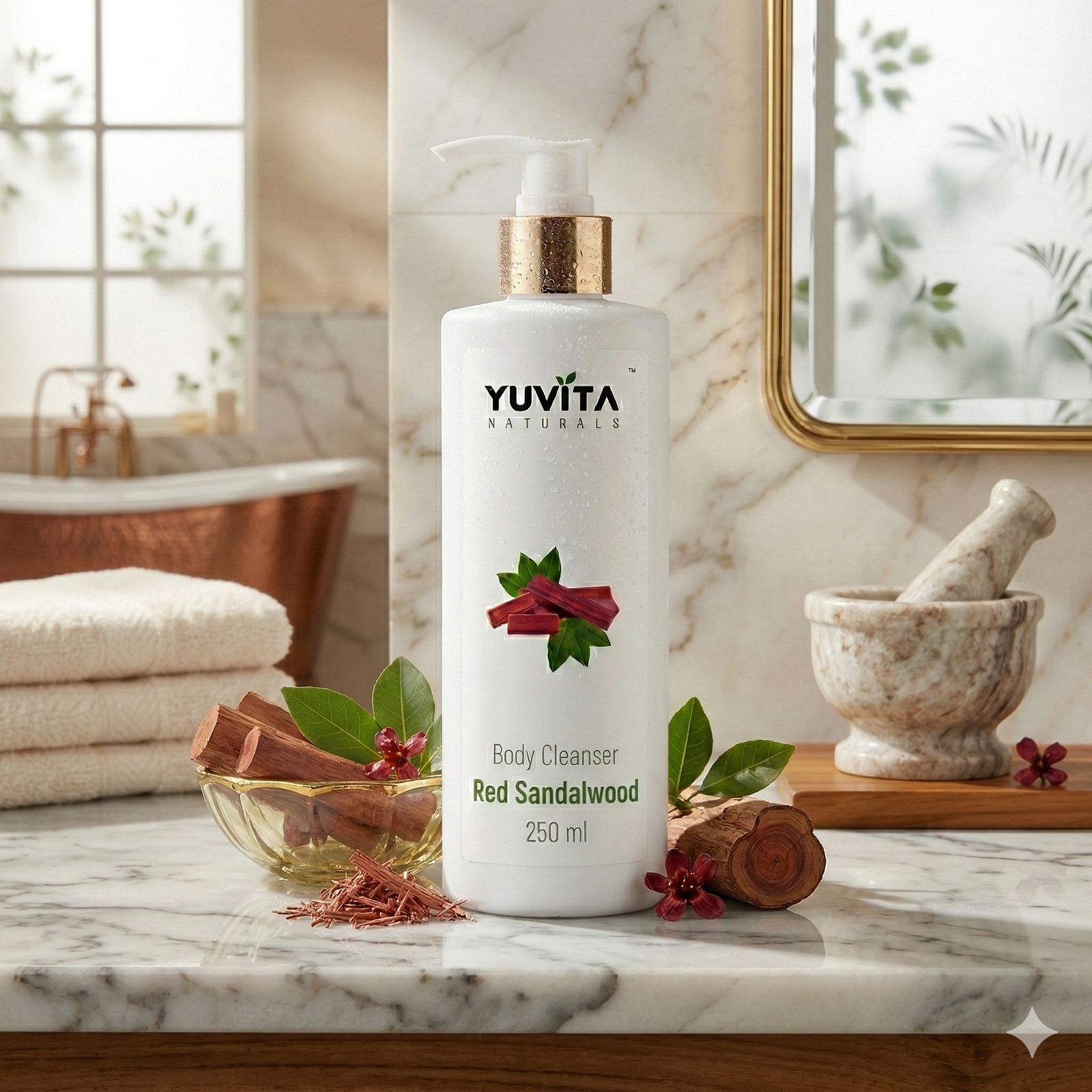 Body Cleanser - Red Sandalwood - 1x1 - 2