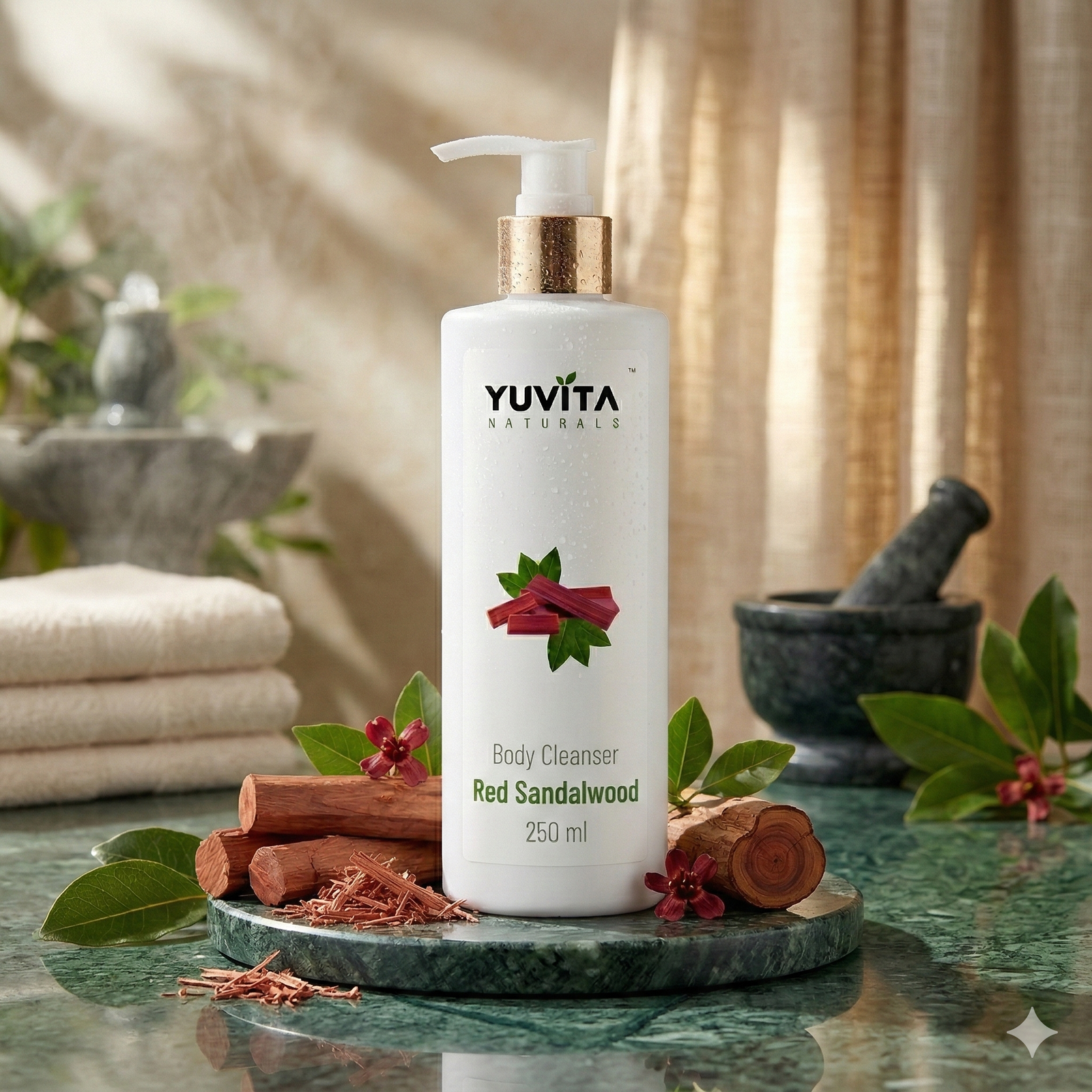 Body Cleanser - Red Sandalwood - 1x1 - 4